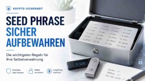 Seed Phrase sicher aufbewahren: Der wichtigste Schutz für Ihr Krypto-Vermögen