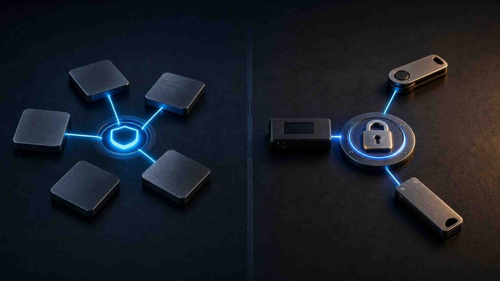 Shamir Backup vs. Multisig: Was schützt besser