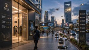Smart Buildings Wenn Gebäude mit Robotern Aufzügen und KI-Systemen sprechen