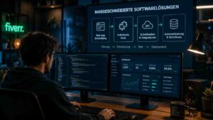 Softwareentwicklung auf Fiverr: individuelle Web-Apps, Tools & Schnittstellen bauen lassen