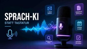 Sprach-KI statt Tastatur: Wie Voice-Tools die digitale Arbeit verändern