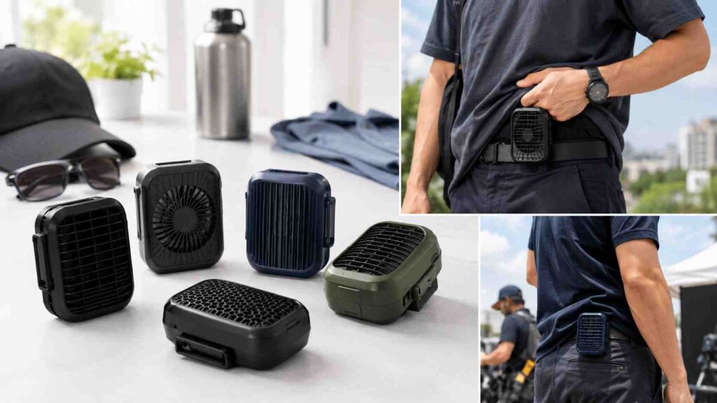 Taillenventilator, Hüftventilator, Gürtelventilator: lohnt sich die Mini-Brise zum Anklippen wirklich