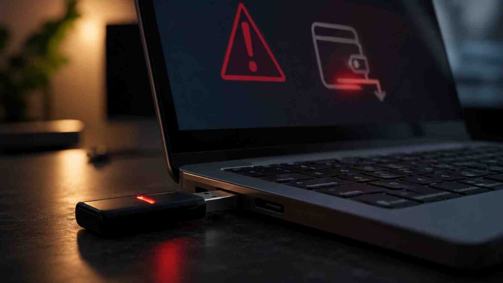 USB-Malware stiehlt Krypto-Wallets Microsoft warnt vor Krypto-Klipper