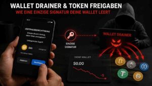 Wallet-Drainer und Token-Freigaben Wie eine einzige Signatur die Wallet leert