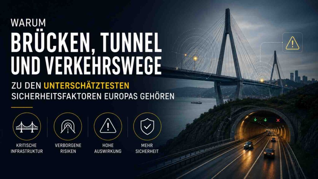 Warum Brücken, Tunnel und Verkehrswege zu den unterschätztesten Sicherheitsfaktoren Europas gehören