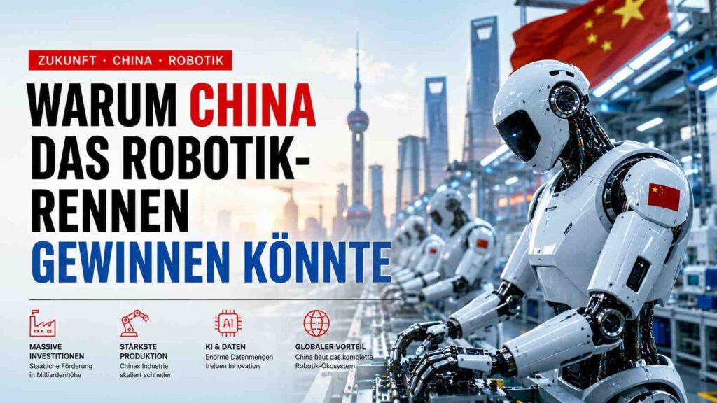 Warum China das Robotik-Rennen gewinnen könnte