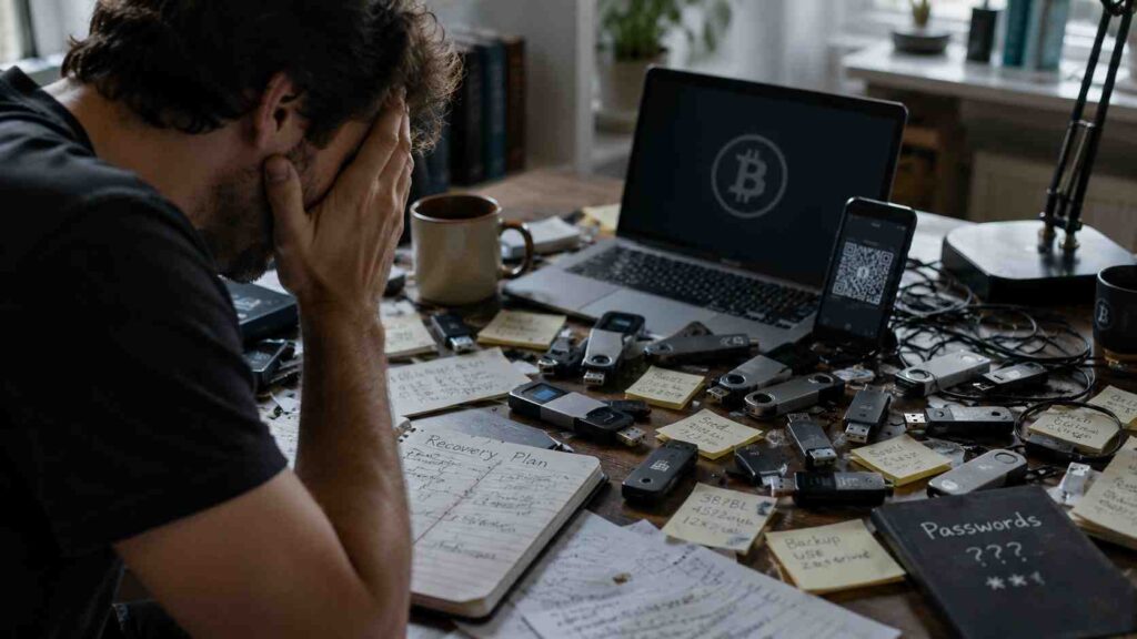 Warum viele Bitcoin-Besitzer ihre Sicherheit unnötig kompliziert machen