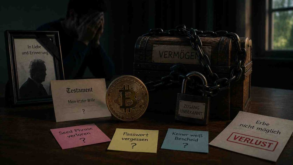 Warum viele Bitcoin-Erben ihr Vermögen verlieren, bevor sie es überhaupt erhalten