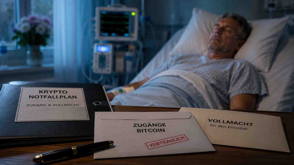 Was passiert mit Ihren Bitcoin wenn Sie sechs Monate im Krankenhaus liegen