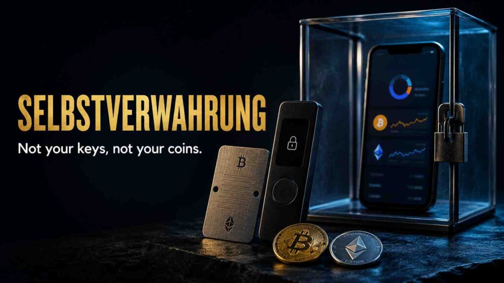 Wer seine Coins auf Börsen lagert besitzt keine Kryptowährungen
