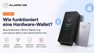 Wie funktioniert eine Hardware-Wallet? Secure Element, Offline-Signierung und warum deine Coins damit sicher sind