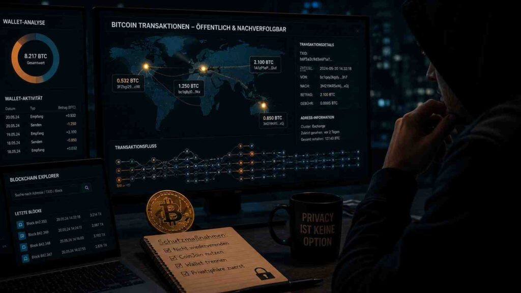 Wie öffentlich ist Ihr Bitcoin-Vermögen wirklich