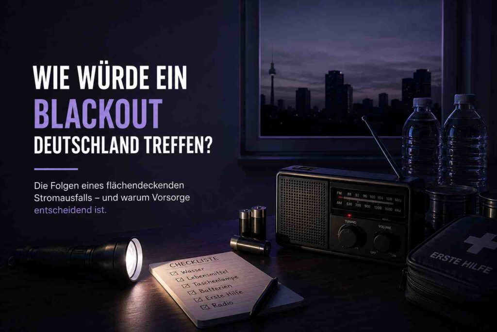 Wie würde ein Blackout Deutschland treffen