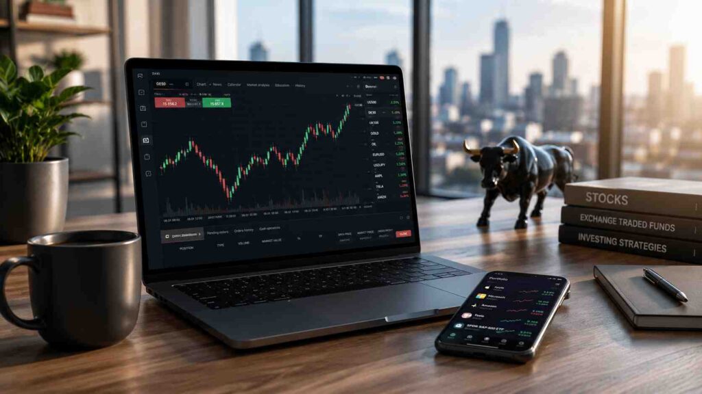 XTB Aktien ETFs handeln 2026 Echte Wertpapiere ohne Kommission Konditionen, Vorteile und Risiken