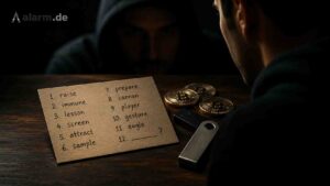 bitcoin seed phrase stehlen