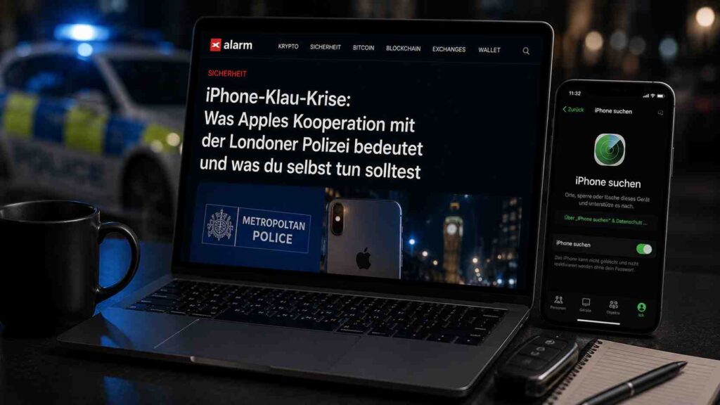 iPhone-Klau-Krise: Was Apples Kooperation mit der Londoner Polizei bedeutet – und was du selbst tun solltes