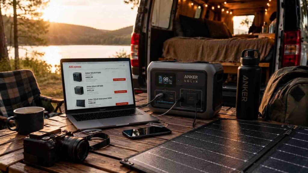 Anker SOLIX bei AliExpress: Powerstations, Balkon-Solarspeicher und Solarpanels günstig kaufen – Ratgeber 2026 mit ehrlichen Kaufhinweisen