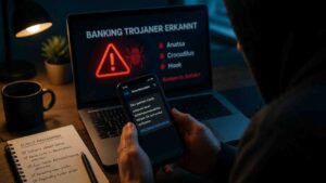 Banking-Trojaner 2026: Wie Anatsa, Crocodilus und Hook Konten leerräumen – und wie du dich schützt