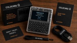 Coldcard Q: die Bitcoin-Hardware-Wallet mit vollständiger Tastatur und QR-Scanner