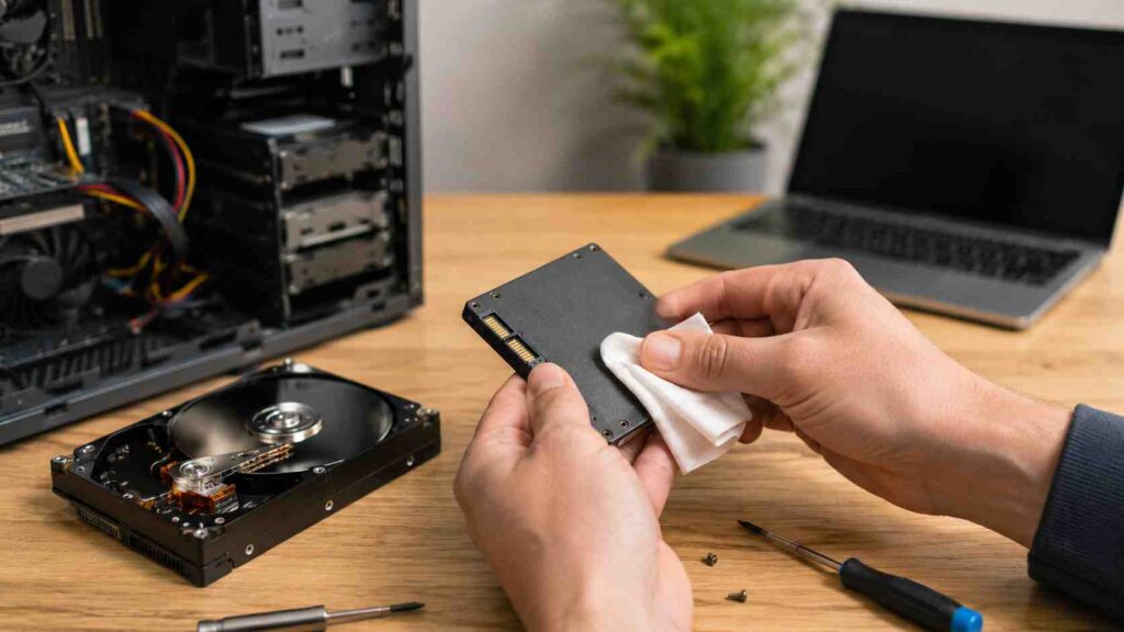 Daten sicher löschen: warum Löschen und Formatieren nicht reichen – und wie du Festplatte, SSD und den ganzen PC endgültig bereinigst