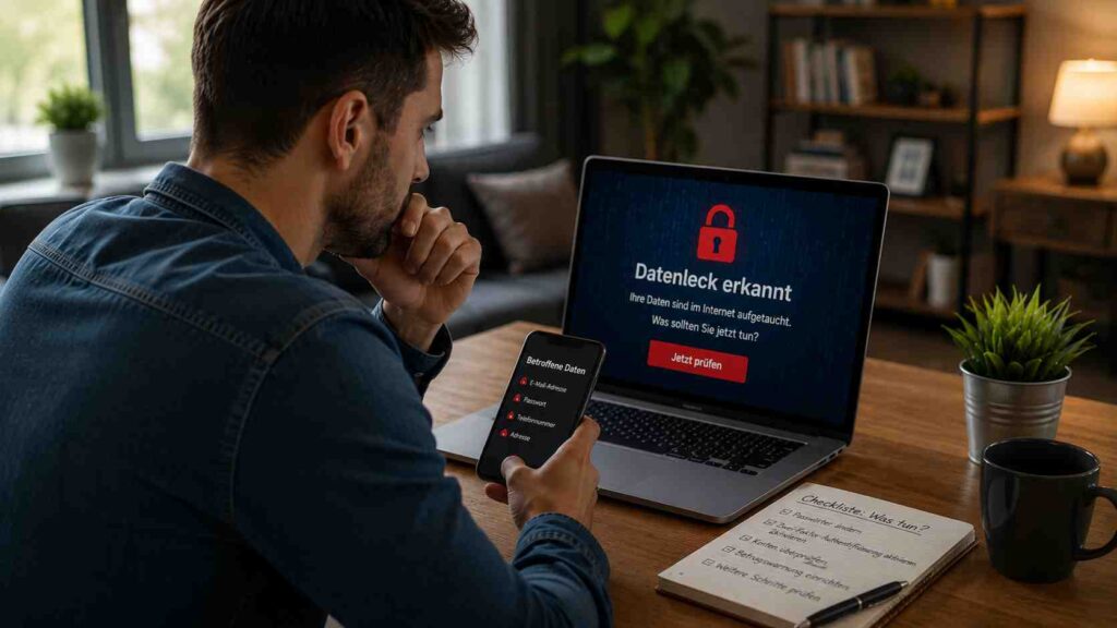 Datenleck: was tun, wenn deine Daten im Netz gelandet sind