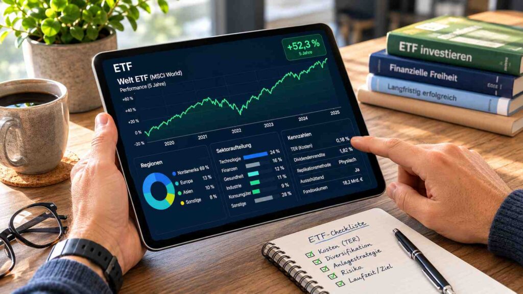 ETF: was drinsteckt, welcher passt und die Fehler, die Rendite kosten