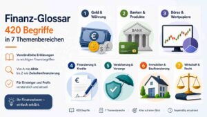 Finanz-Glossar 420 Begriffe in 7 Themenbereichen