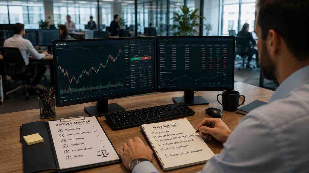FxPro im Test 2026: Erfahrungen mit dem regulierten CFD- und Forex-Broker – Plattformen, Konditionen und die ehrlichen Risiken