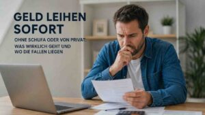 Geld leihen: sofort, ohne SCHUFA oder von privat — was wirklich geht und wo die Fallen liegen