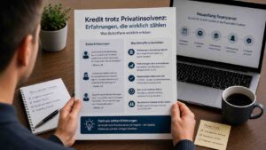 Kredit trotz Privatinsolvenz – Erfahrungen: Was Betroffene wirklich erleben