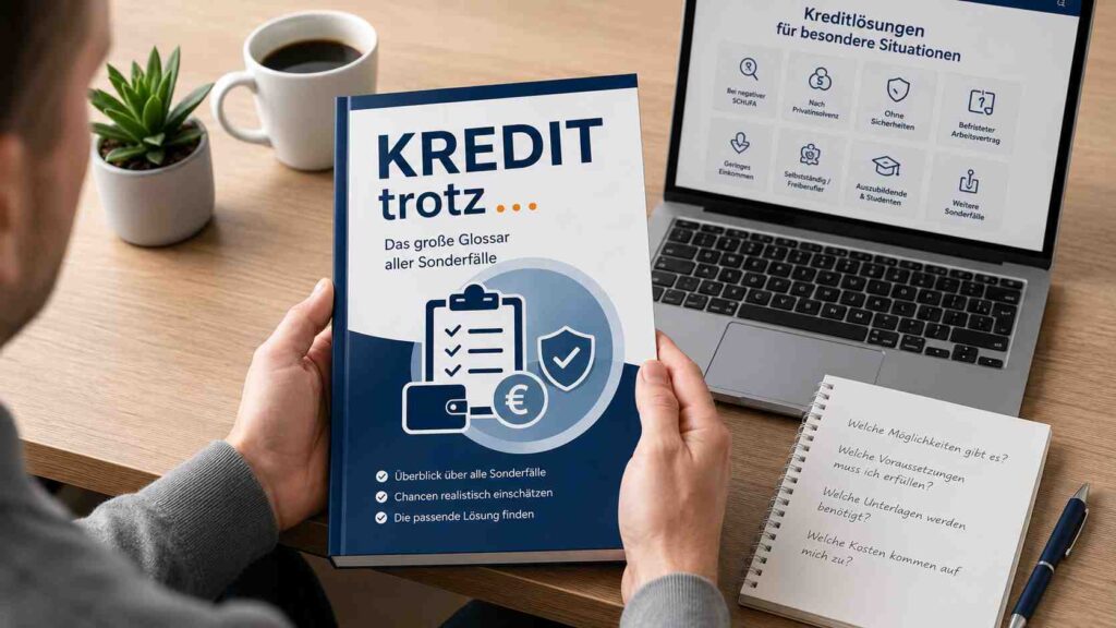 Kredit trotz … – das große Glossar aller Sonderfälle
