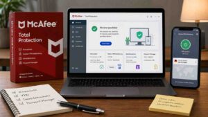 McAfee im Test 2026: Erfahrungen mit Total Protection und McAfee+ – Virenschutz, VPN, Identitätsschutz und die ehrlichen Schwächen
