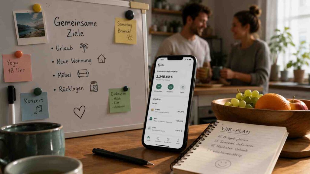 N26 Gemeinschaftskonto: gemeinsam wirtschaften mit der Smartphone-Bank