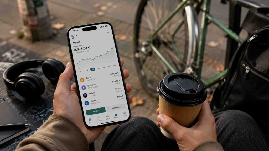 N26 Krypto: Bitcoin und Co. direkt in der Banking-App kaufen – Funktionen und Risiken
