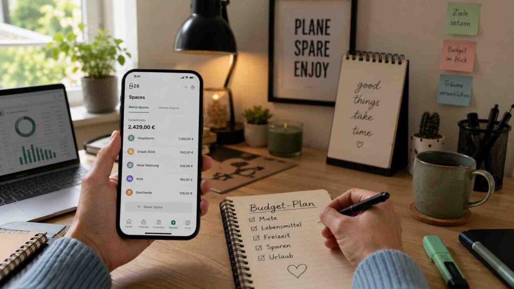 N26 Spaces: Unterkonten, Shared Spaces und clever budgetieren mit der Smartphone-Bank