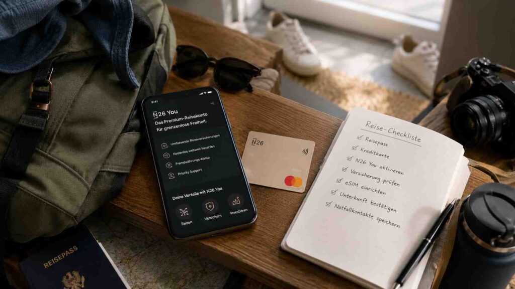 N26 You: das Premium-Reisekonto – Versicherungen, Fremdwährung und für wen es sich lohnt