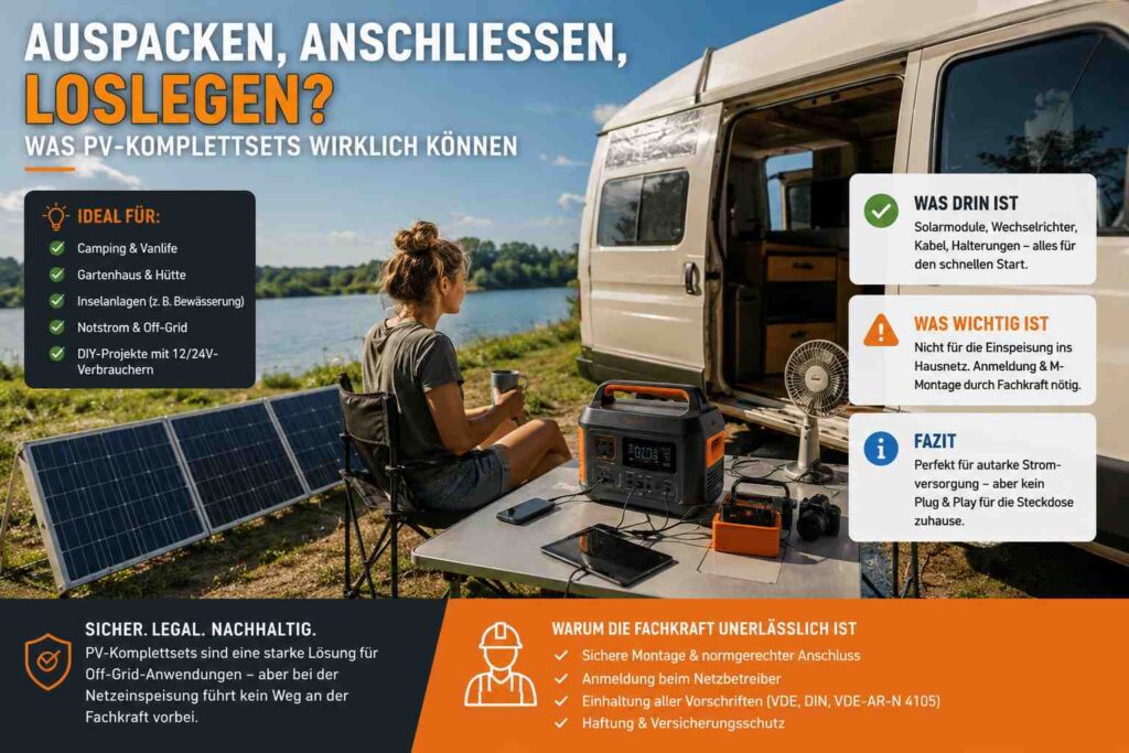 PV-Anlage als Komplettset bei AliExpress
