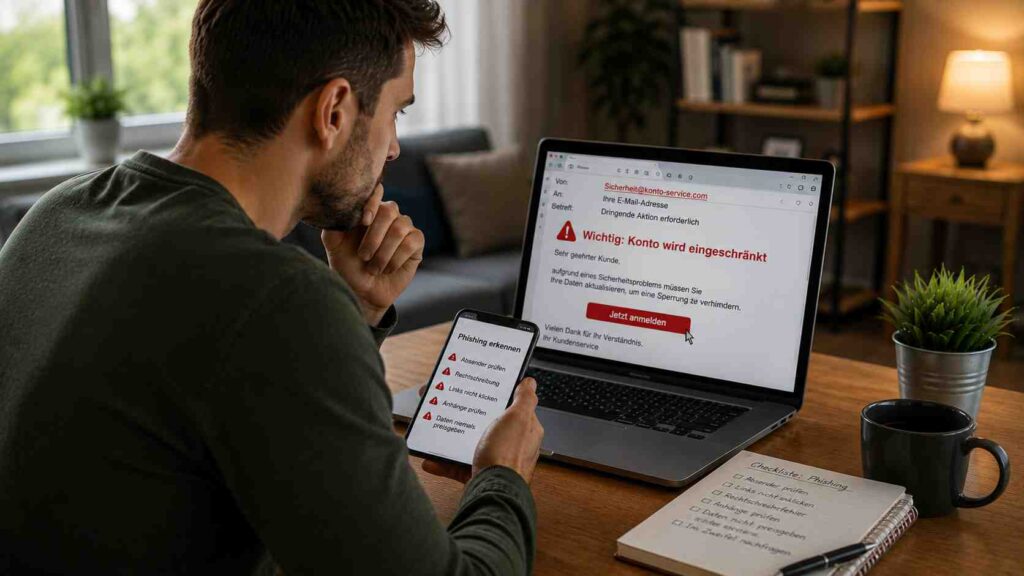 Phishing erkennen und abwehren so fällst du nicht auf gefälschte Nachrichten herein