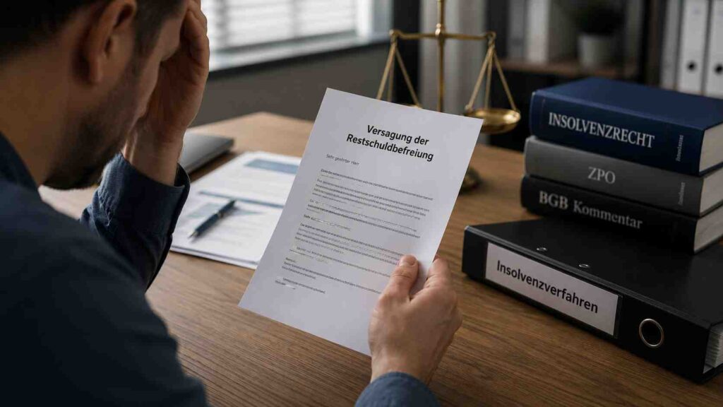 Restschuldbefreiung versagt: Gründe, Folgen und was du jetzt tun kannst