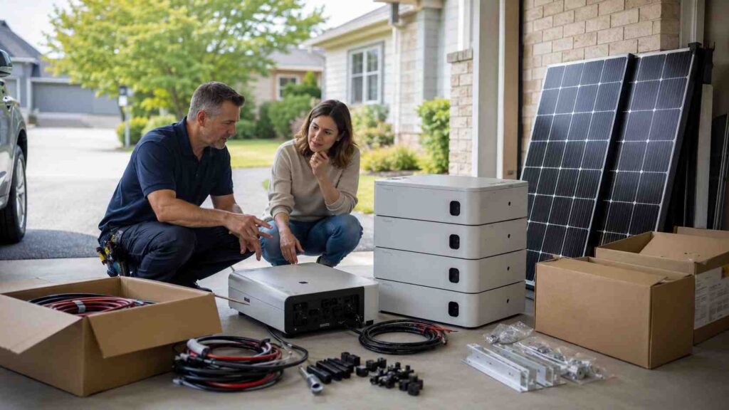 Solarpanel mit Speicher als Komplettset bei AliExpress: ehrlicher Ratgeber 2026 – was drin ist, ob sich ein Set lohnt und die Konformitätsfallen