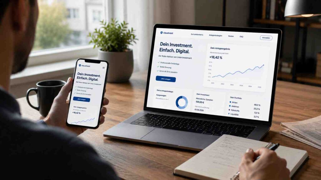VisualVest Erfahrungen & Test 2026: der Robo-Advisor von Union Investment
