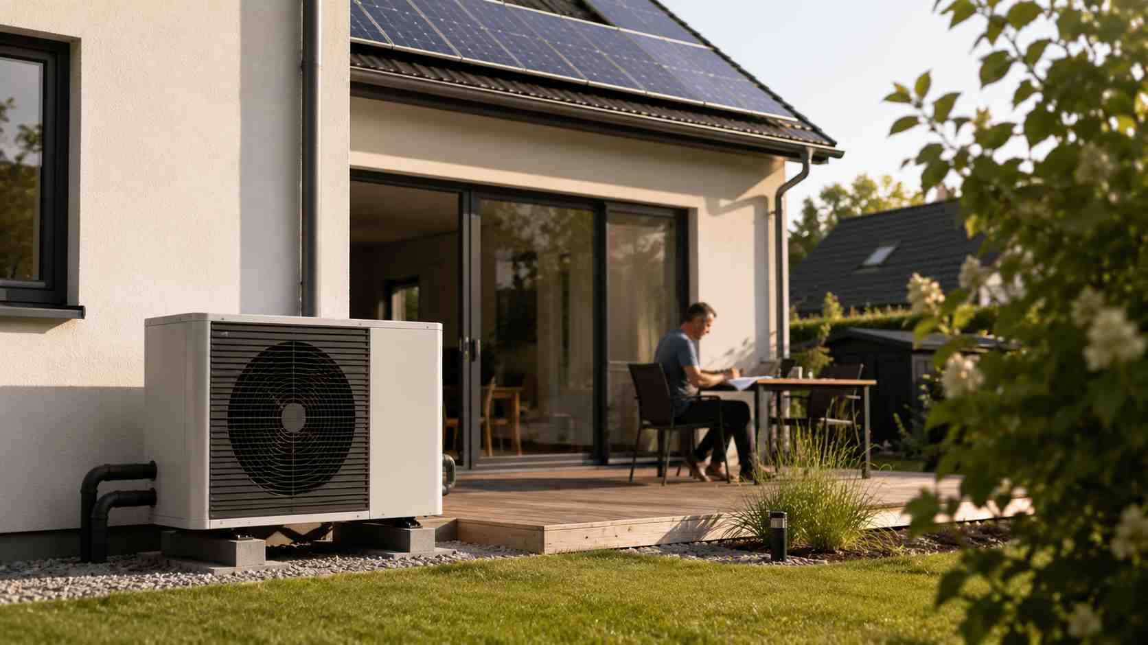 Wärmepumpe mit Photovoltaik