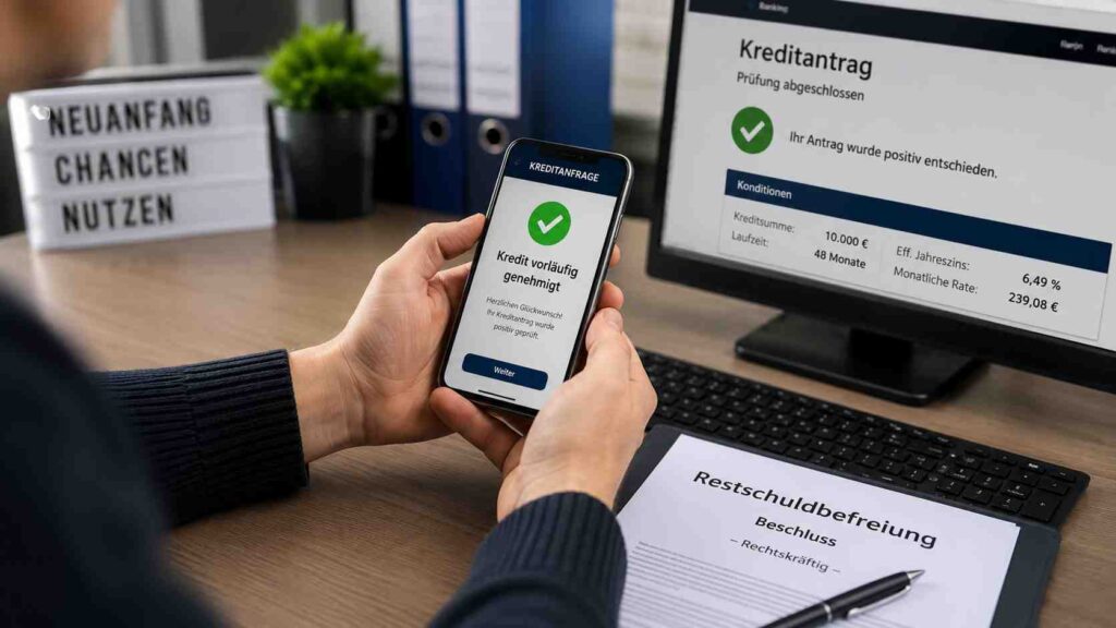 Welche Bank gibt Kredit nach der Restschuldbefreiung? Und was ist mit MAXDA