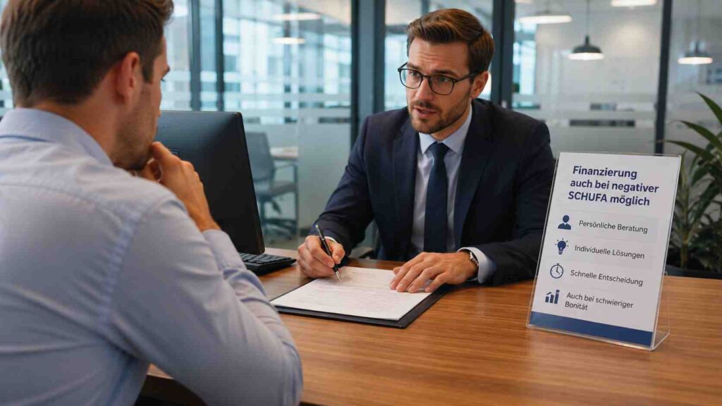 Welche Bank gibt Kredit trotz negativer Schufa