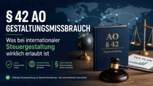 § 42 AO Gestaltungsmissbrauch Was bei internationaler Steuergestaltung wirklich erlaubt ist