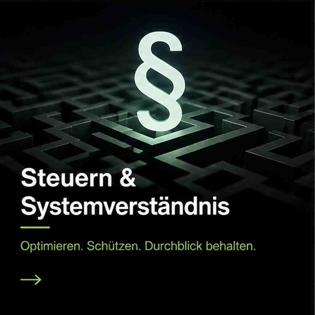 Steuern & Systemverständnis – legale Steueroptimierung auf alarm.de