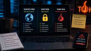 Deep Web, Dark Web und Darknet: die Unterschiede – und was davon dich wirklich betrifft