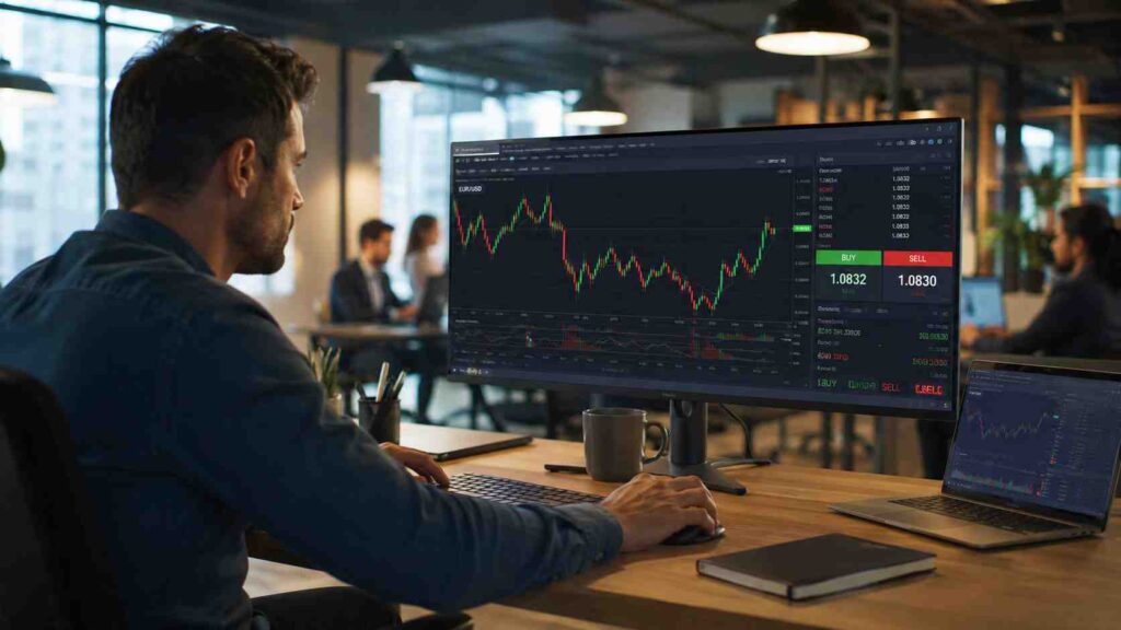 Forex handeln 2026: Währungspaare wie EUR/USD traden – Hebel, Pips, Kosten und Risiken
