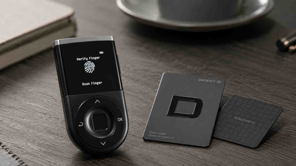 Hardware Wallet mit Fingerabdruck: biometrische Krypto-Wallet im Check