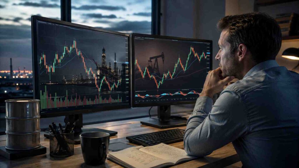 Öl-CFDs handeln 2026: Brent und WTI traden – Hebel, Rollover, Kosten und Risiken